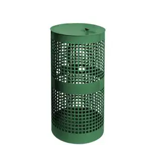 10 Gallon Steel Trash Receptacle