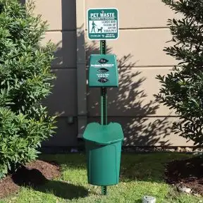 Plastic Pet Waste Eliminator Station