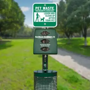 Combo Pet Waste Station