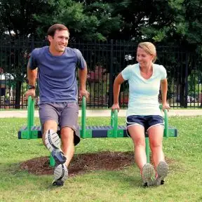 Outdoor Fitness Equipment - Bench Dip Station