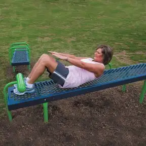 Outdoor Fitness Equipment - Sit Up Station