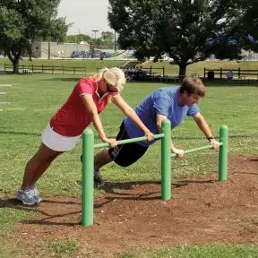 Outdoor Fitness Equipment - Push Up Station