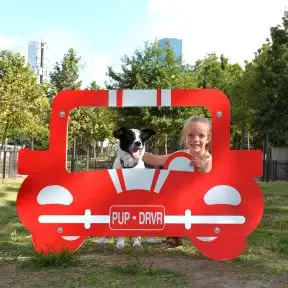 Dog Park Photo Booth - Car