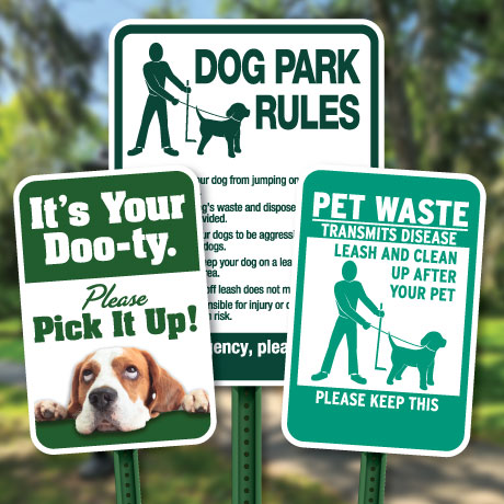 All Aluminum Pet Signs are Guaranteed for 5 Years!